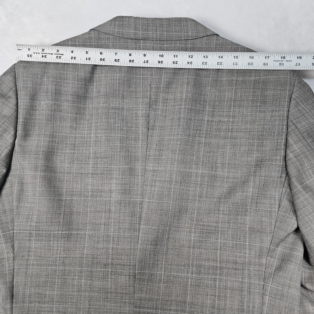 Indochino Suit Mens Sz 42R Pants 34x31 Houndstooth Glen Plaid Check 100% Wool - Picture 11 of 16